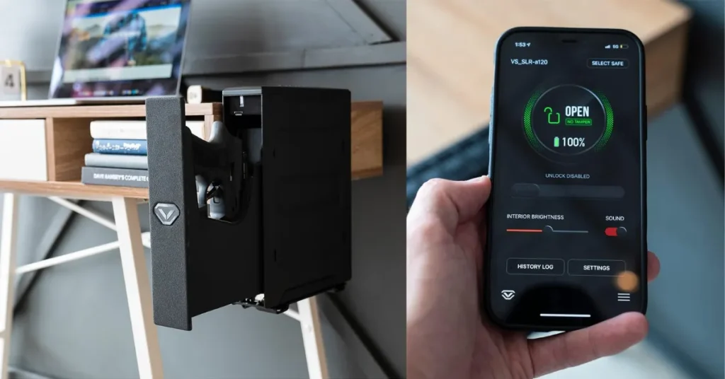 Best Slider Pistol Safe 2 VAULTEK Slider Series Rugged Smart Handgun Safe