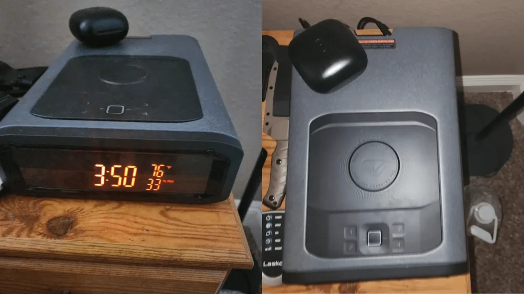 VAULTEK DS2i Smart Station™ Biometric Smart Safe with Built-in Wireless Phone Charger VAULTEK DS2i Smart Station™ Biometric Smart Safe with Built-in Wireless Phone Charger 