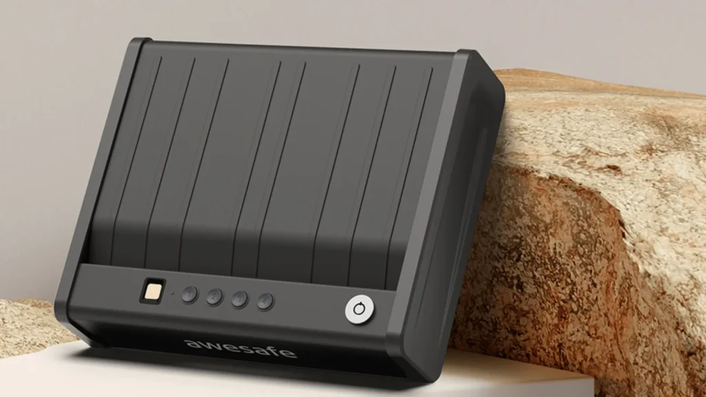 awesafe Gun Safe- Affordable Fingerprint Handgun Safe 