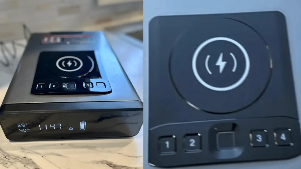 1. Grimtron Biometric Smart Handgun Safe